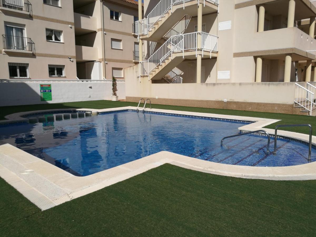 Apartamento Con Piscina Y Terraza Con Vista Al Mar Vinarós Dış mekan fotoğraf