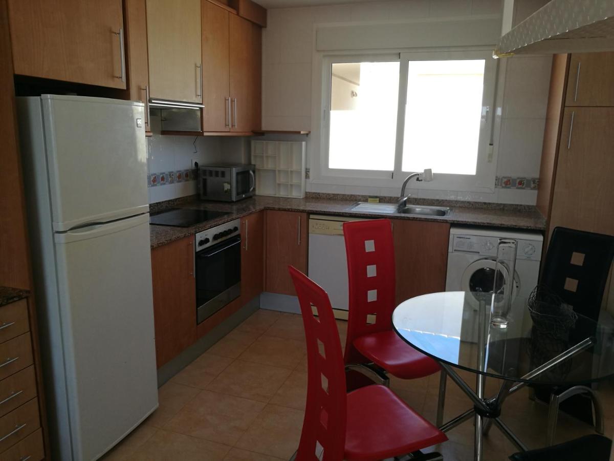 Apartamento Con Piscina Y Terraza Con Vista Al Mar Vinarós Dış mekan fotoğraf